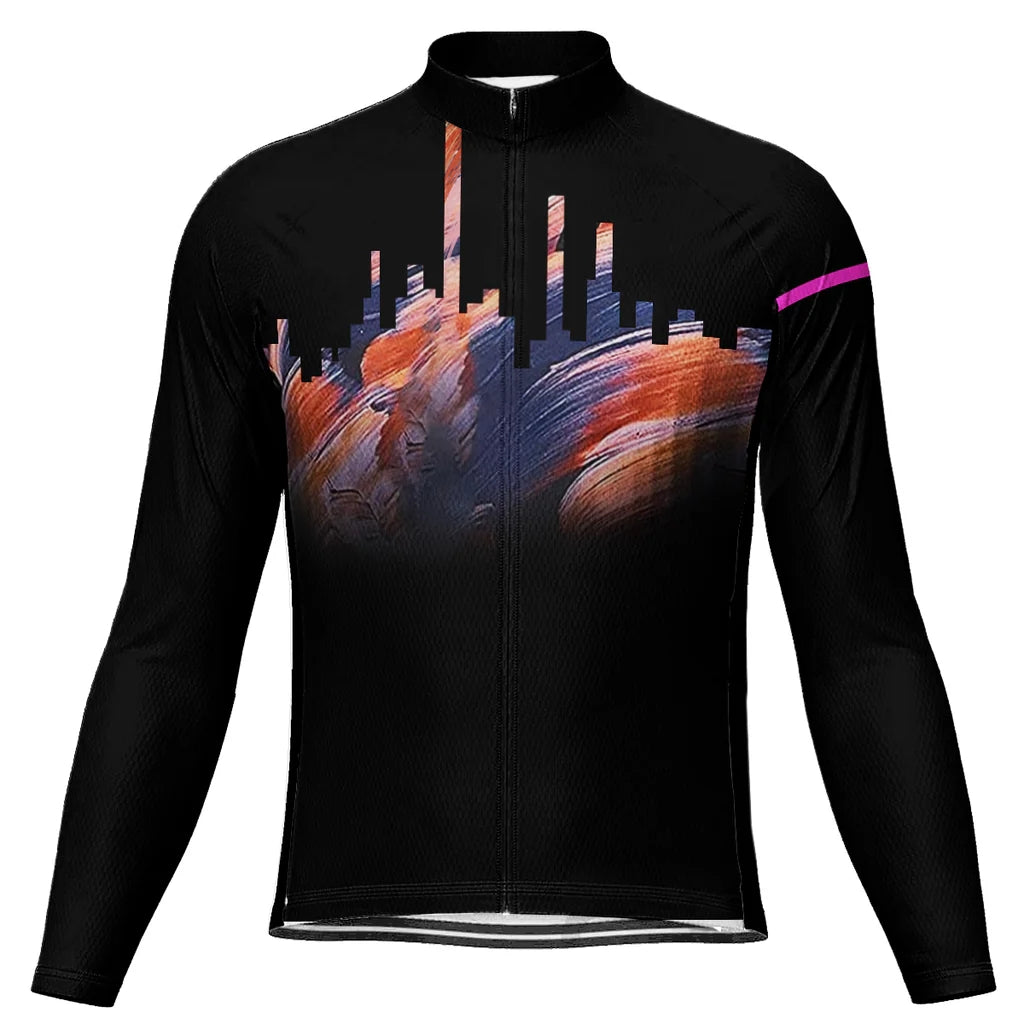 Customized Autumn Men's Cycling Jersey Long Sleeve