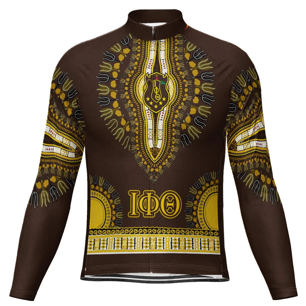 Customized Iota Phi Theta Fraternity Men's Cycling Jersey Long Sleeve