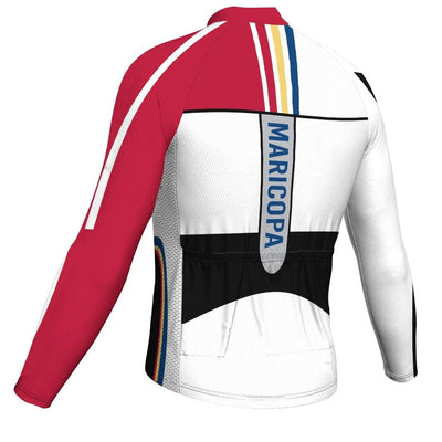 Customized Maricopa County Men's Cycling Jersey Long Sleeve