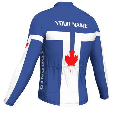 Customized Connecticut Men's Cycling Jersey Long Sleeve