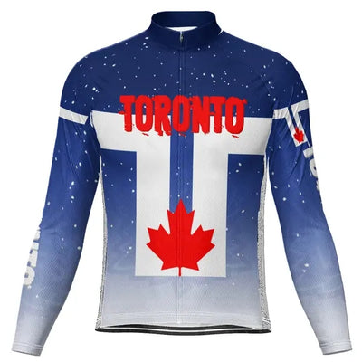 Customized Connecticut Men's Cycling Jersey Long Sleeve