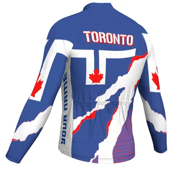 Customized Connecticut Men's Cycling Jersey Long Sleeve