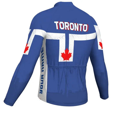 Customized Connecticut Men's Cycling Jersey Long Sleeve