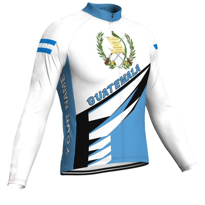 Customized Guatemala Men's Cycling Jersey Long Sleeve