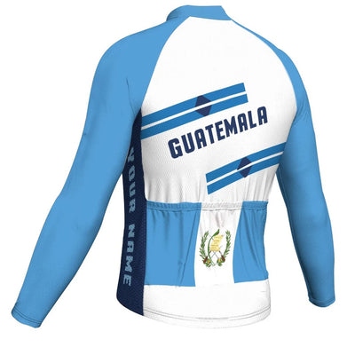 Customized Guatemala Men's Cycling Jersey Long Sleeve