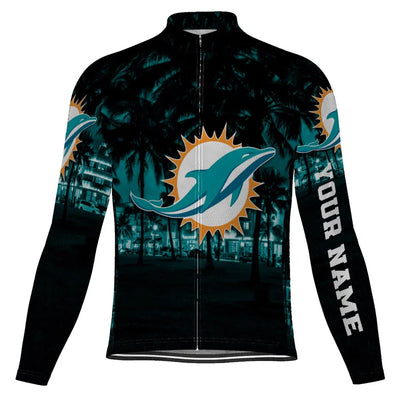 Customized Miami Men's Cycling Jersey Long Sleeve