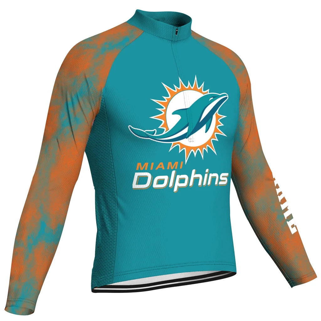 Customized Miami Men's Cycling Jersey Long Sleeve