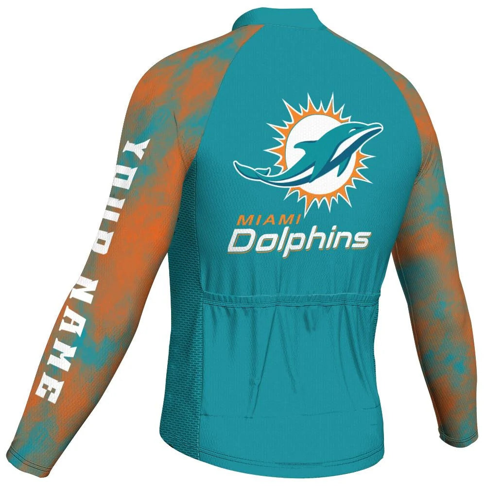 Customized Miami Men's Cycling Jersey Long Sleeve