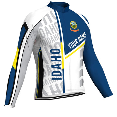 Customized Idaho Falls Men's Cycling Jersey Long Sleeve