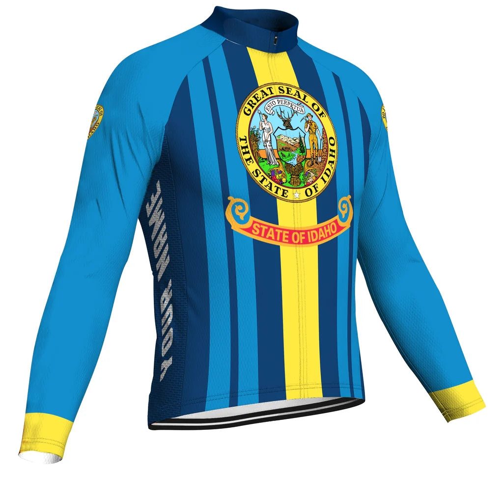 Customized Idaho Falls Men's Cycling Jersey Long Sleeve