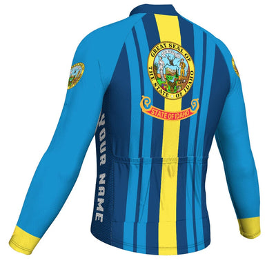 Customized Idaho Falls Men's Cycling Jersey Long Sleeve