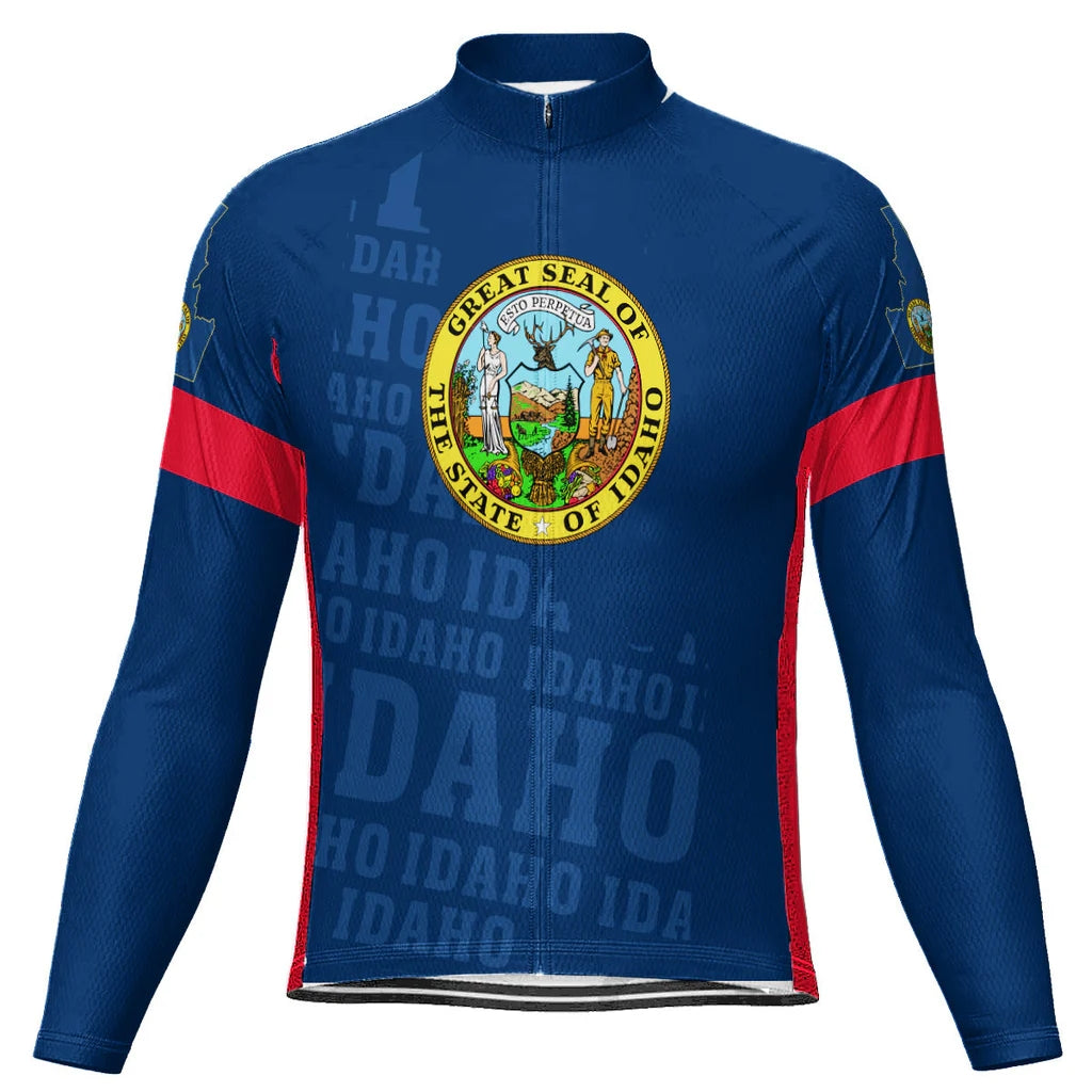 Customized Idaho Falls Men's Cycling Jersey Long Sleeve