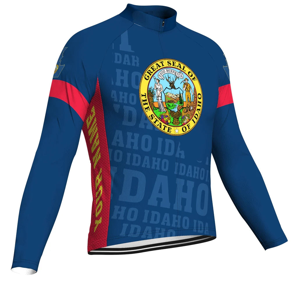 Customized Idaho Falls Men's Cycling Jersey Long Sleeve