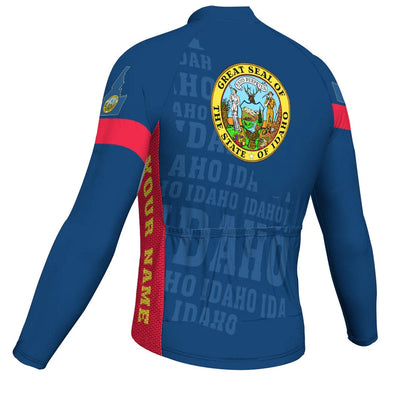 Customized Idaho Falls Men's Cycling Jersey Long Sleeve