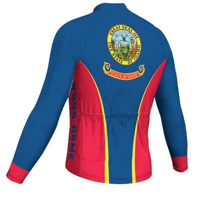 Customized Idaho Falls Men's Cycling Jersey Long Sleeve