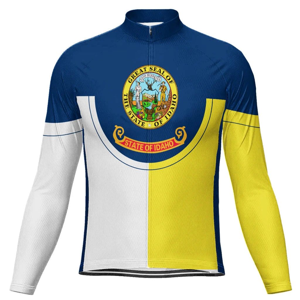 Customized Idaho Falls Men's Cycling Jersey Long Sleeve