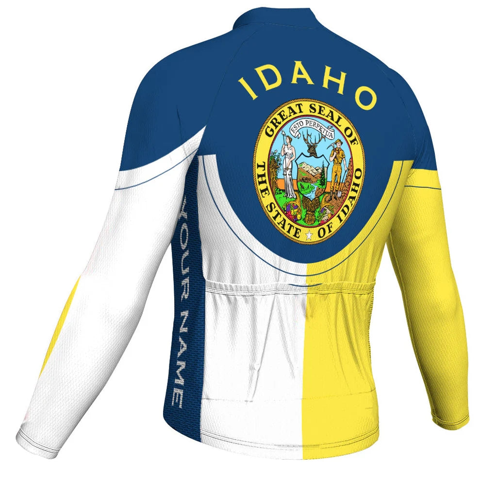 Customized Idaho Falls Men's Cycling Jersey Long Sleeve