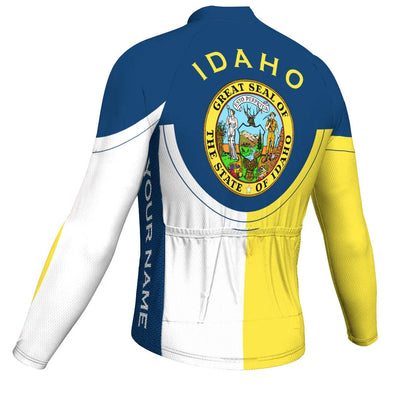 Customized Idaho Falls Men's Cycling Jersey Long Sleeve