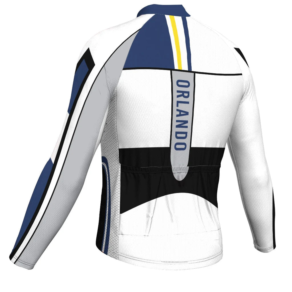 Customized Orlando Men's Cycling Jersey Long Sleeve