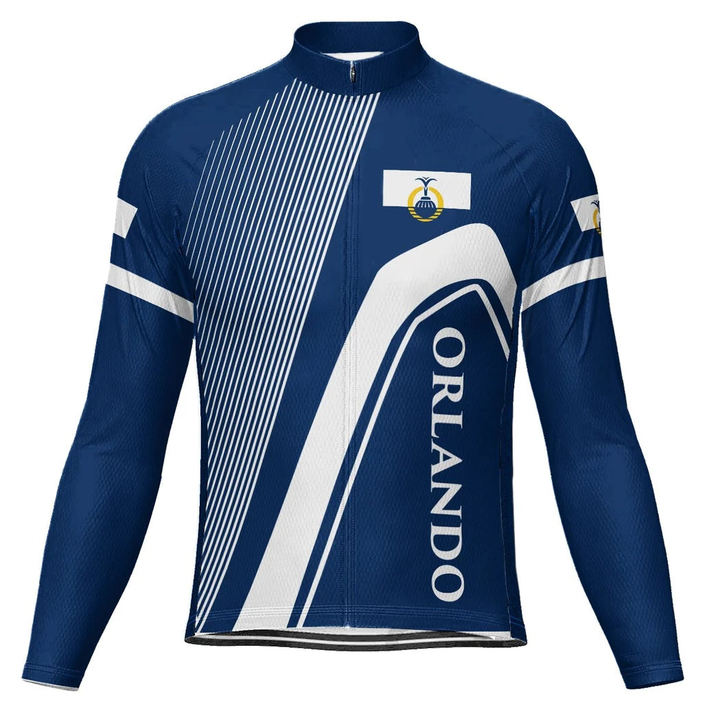 Customized Orlando Men's Cycling Jersey Long Sleeve