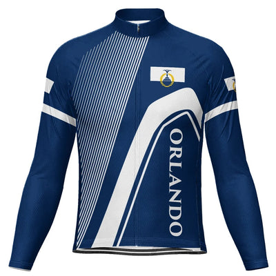 Customized Orlando Men's Cycling Jersey Long Sleeve