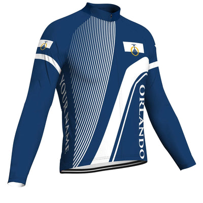 Customized Orlando Men's Cycling Jersey Long Sleeve