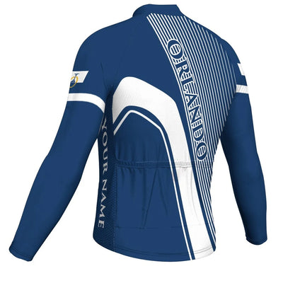 Customized Orlando Men's Cycling Jersey Long Sleeve
