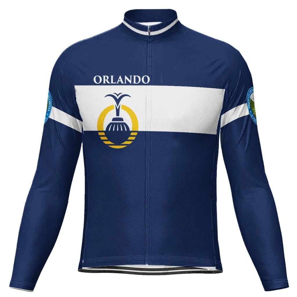 Customized Orlando Men's Cycling Jersey Long Sleeve