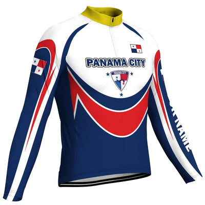 Customized Panama Men's Cycling Jersey Long Sleeve