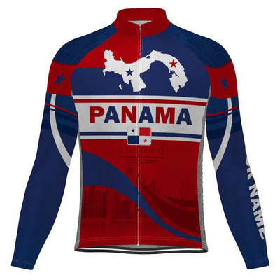 Customized Panama Men's Cycling Jersey Long Sleeve