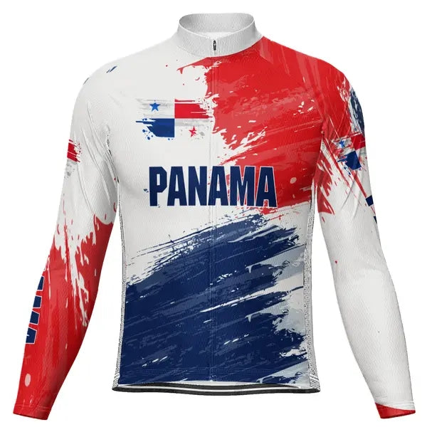 Customized Panama Men's Cycling Jersey Long Sleeve