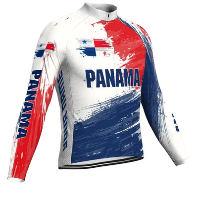 Customized Panama Men's Cycling Jersey Long Sleeve
