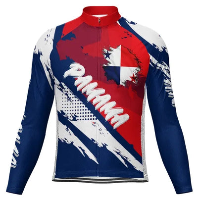 Customized Panama Men's Cycling Jersey Long Sleeve