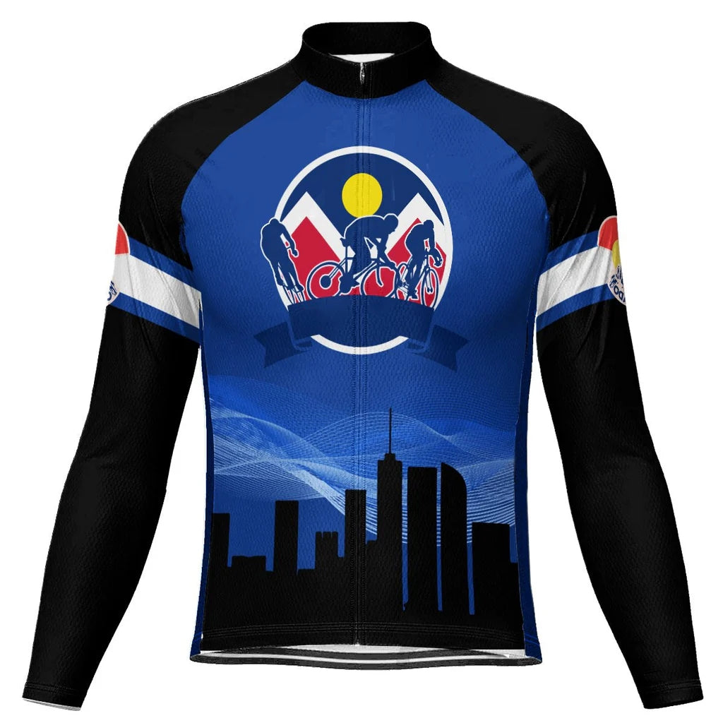 Customized Denver Men's Cycling Jersey Long Sleeve