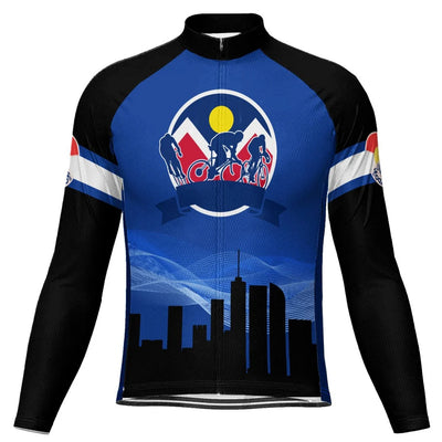Customized Denver Men's Cycling Jersey Long Sleeve