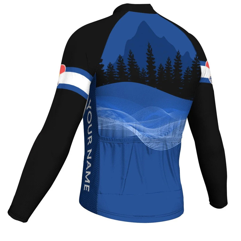 Customized Denver Men's Cycling Jersey Long Sleeve
