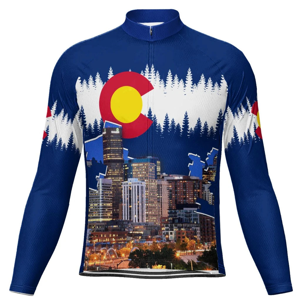 Customized Denver Men's Cycling Jersey Long Sleeve