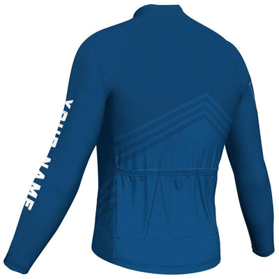 Customized Louisiana Men's Cycling Jersey Long Sleeve