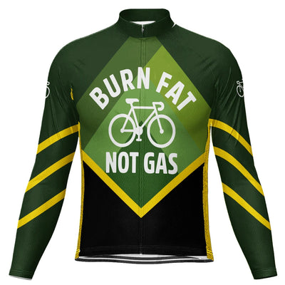 Customized Gas Men's Cycling Jersey Long Sleeve