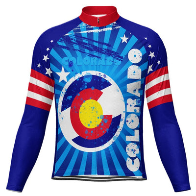 Customized Colorado Men's Cycling Jersey Long Sleeve