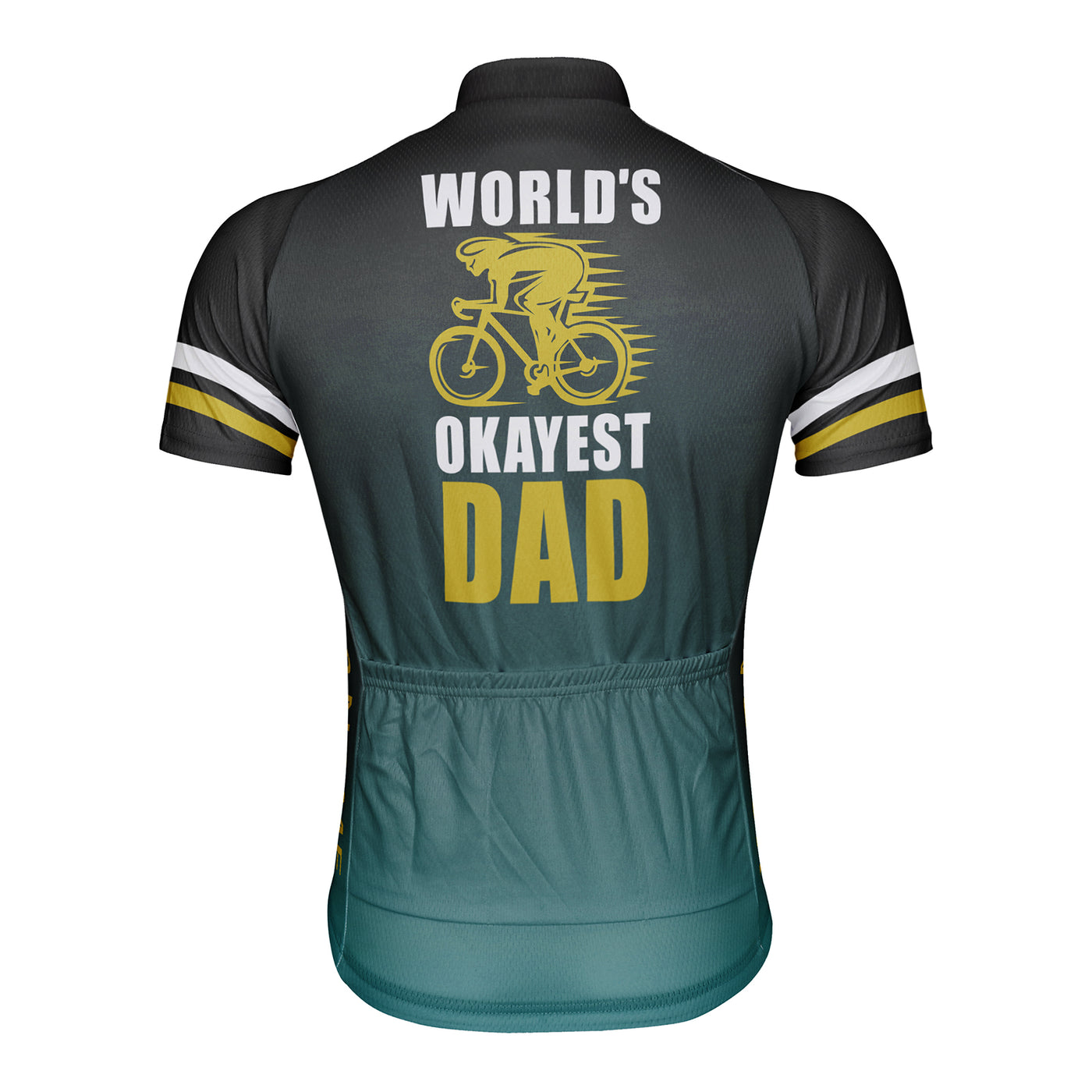 Customized Okayest Super Dad Men's Cycling Jersey Short Sleeve