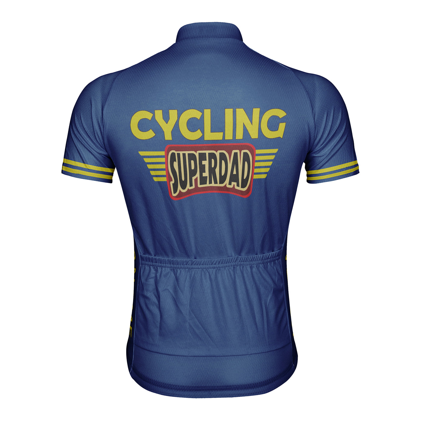 Customized Okayest Super Dad Men's Cycling Jersey Short Sleeve