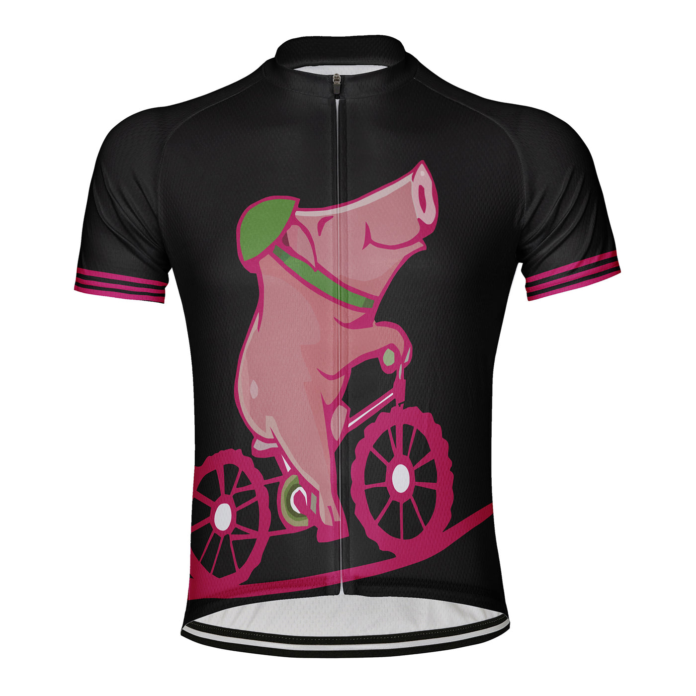Customized Pig Men's Cycling Jersey Short Sleeve
