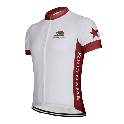 Customized california Men's Cycling Jersey Short Sleeve
