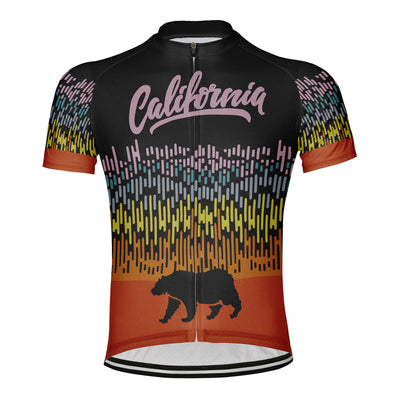Customized california Men's Cycling Jersey Short Sleeve