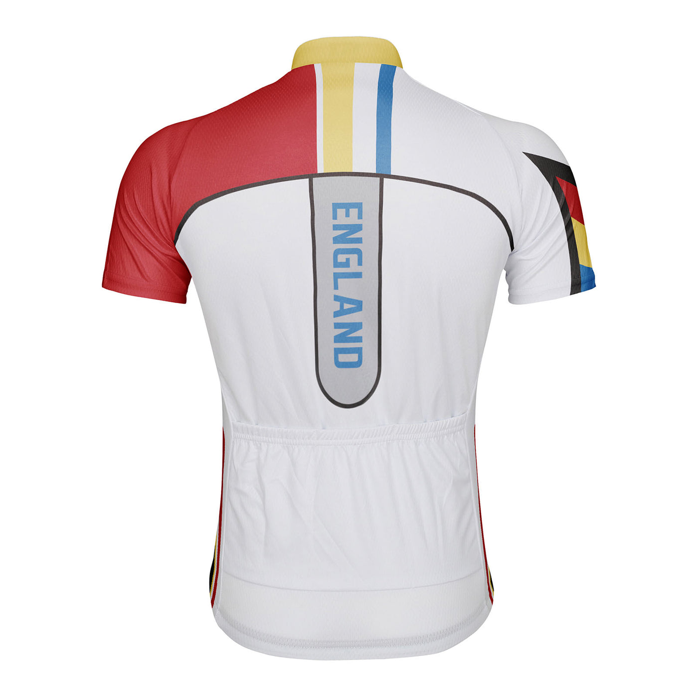 Customized England Men's Cycling Jersey Short Sleeve