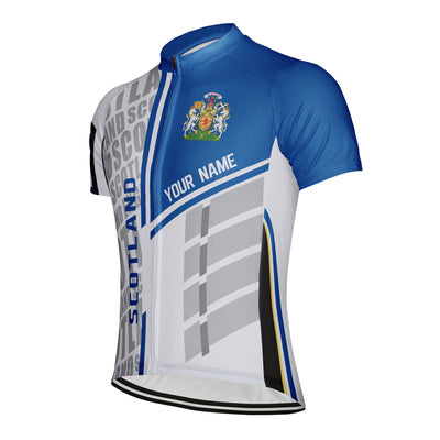 Customized Scotland Men's Cycling Jersey Short Sleeve