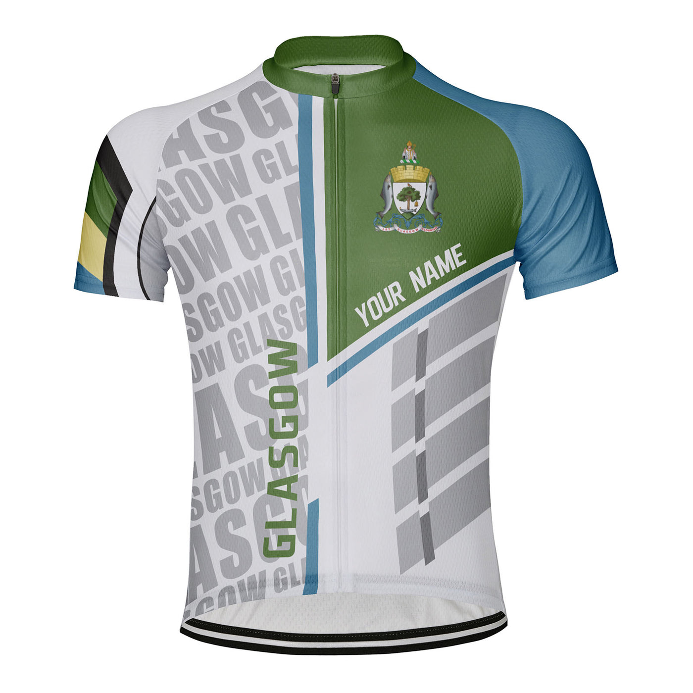 Customized Glasgow Men's Cycling Jersey Short Sleeve