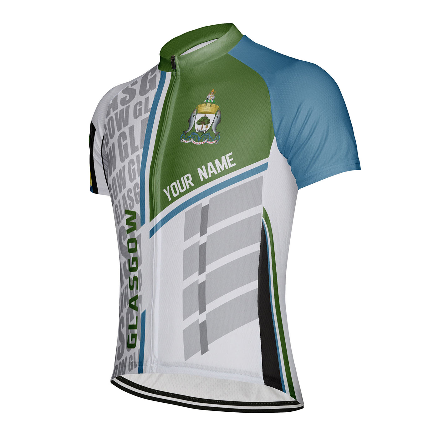 Customized Glasgow Men's Cycling Jersey Short Sleeve