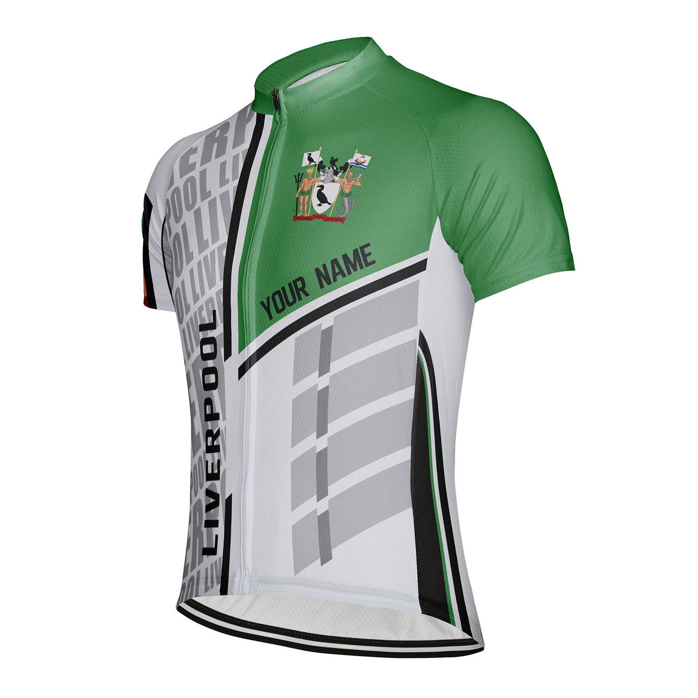 Customized Liverpool Men's Cycling Jersey Short Sleeve